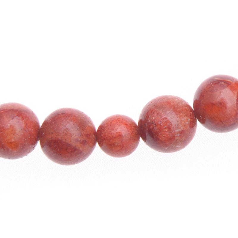 aurora(ファッション) 天然珊瑚数珠 8mm 念珠 共仕立 女性用