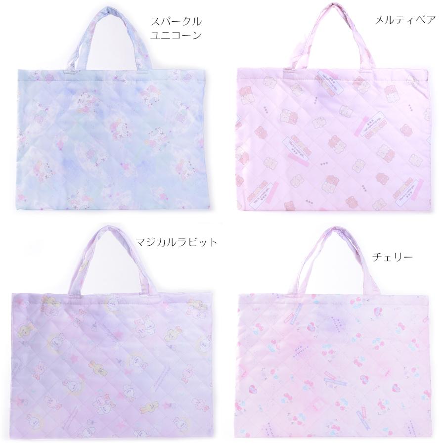 aurora レッスンバッグ キルト手提げ鞄 手提げバッグ 習い事 ピアノ 塾