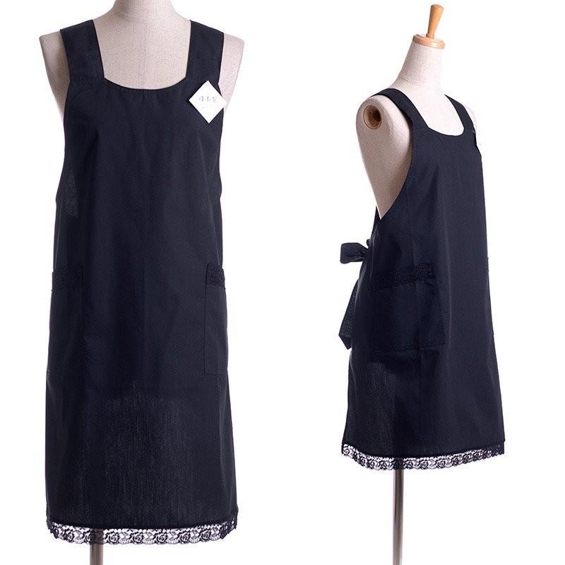 aurora 弔事レースエプロン 葬祭 お葬式 ブラックフォーマル