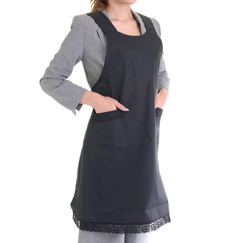 aurora 弔事レースエプロン 葬祭 お葬式 ブラックフォーマル