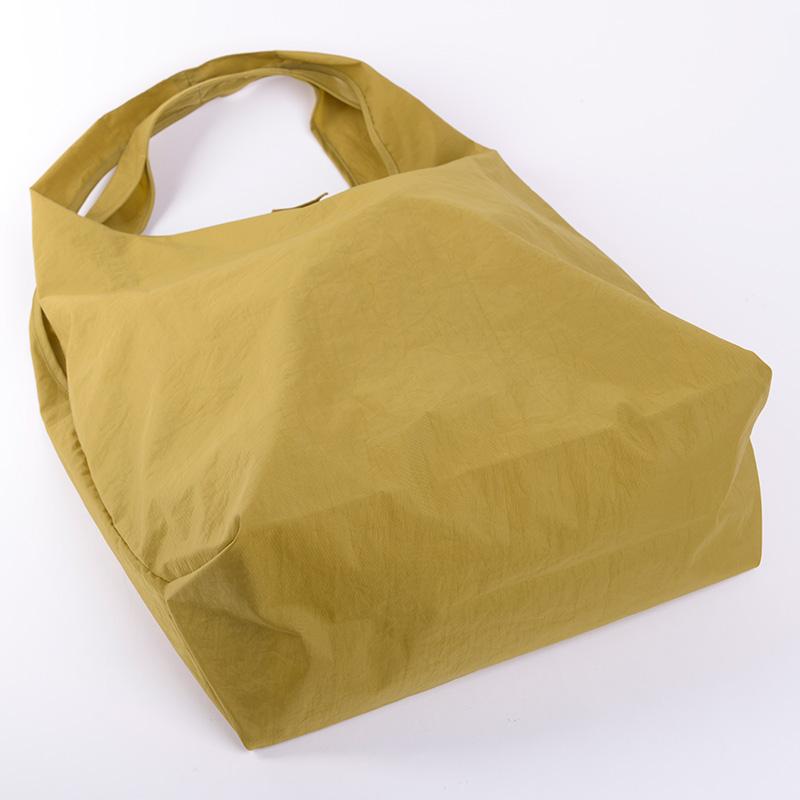 aurora 日本製エコバッグ Lサイズ 大きめ ゆったり マチ広 レジ袋