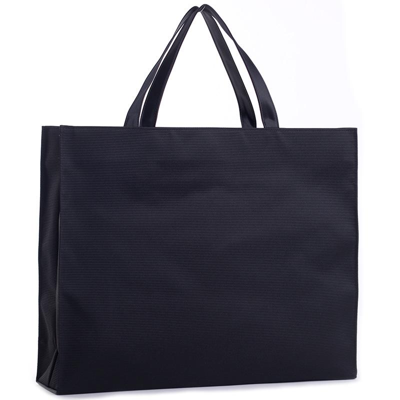 aurora Lサイズサブバッグ シンプル 男女兼用 A4ファイル対応 マチ付