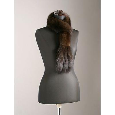 aurora ロシアンセーブルマフラー ダーク : アウローラ フォーマル