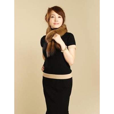 aurora ロシアンセーブルマフラー ダーク : アウローラ フォーマル