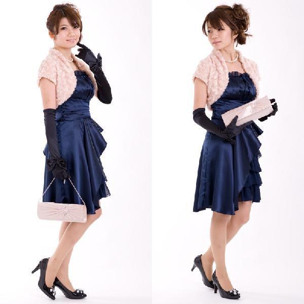サテンストーンクラッチバッグ パーティーバッグ 結婚式 | aurora(ファッション) | 01