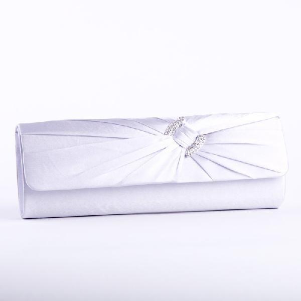 サテンストーンクラッチバッグ パーティーバッグ 結婚式 | aurora(ファッション) | 03