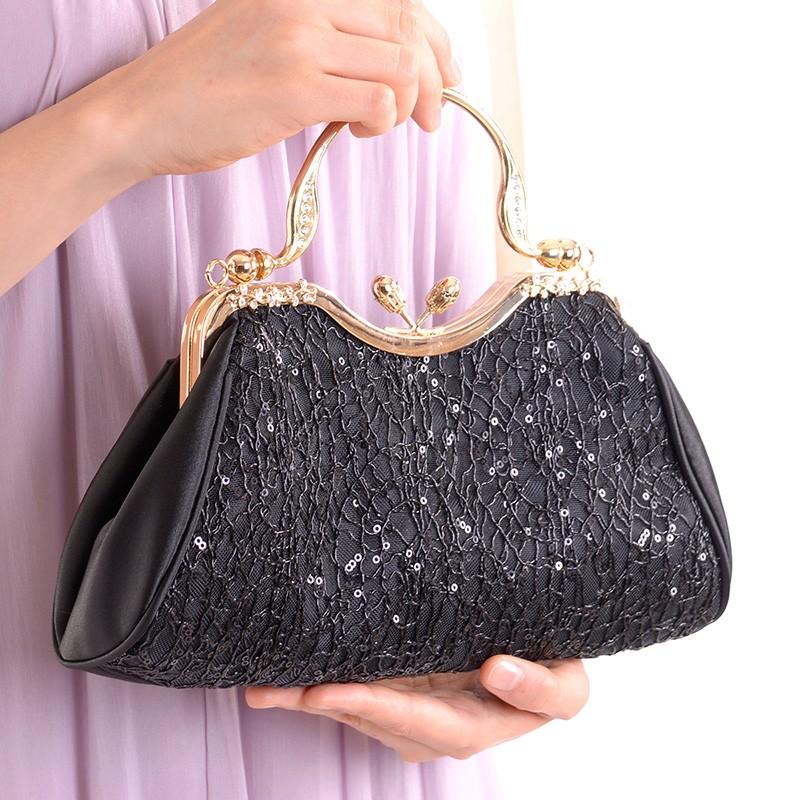 スパンコール手提げパーティーバッグ ご祝儀袋も入る大きめサイズ 結婚式 2次会 お呼ばれ Cb9424 アウローラ フォーマル Yahoo 店 通販 Yahoo ショッピング