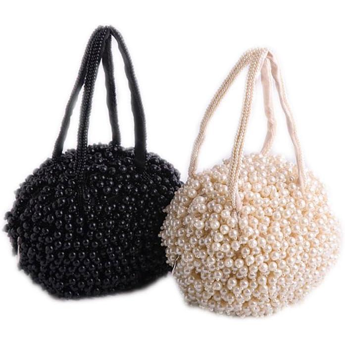 CACHELLIE（カシェリエ） パーティーバッグ ビーズパールポーチ 結婚式