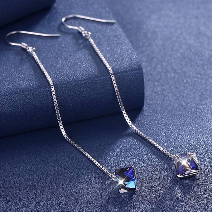 クーポンで15％OFF ピアス レディース スワロフスキー キューブ