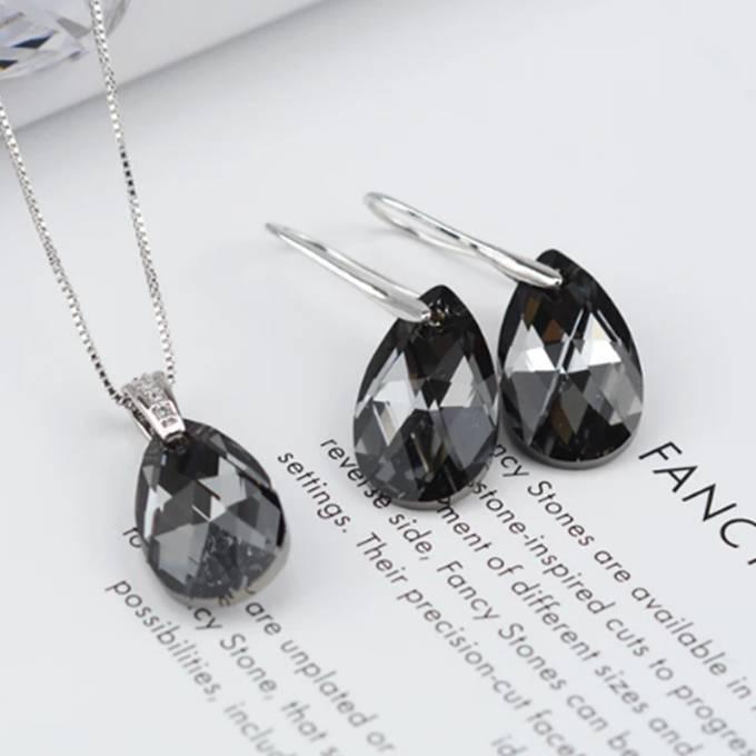 クーポンで10％OFF ジュエリーセット スワロフスキー ウォータードロップ カラー7色 ネックレス フックピアス 大粒 シンプル プレゼント ギフト |  | 08