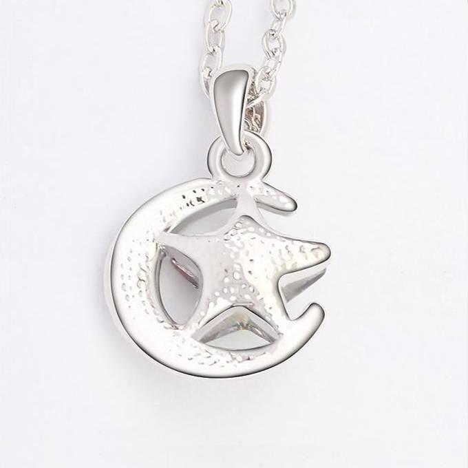 Ayako スワロフスキー　ネックレス　星　月　スター　ムーン SWAROVSKI Symbolic スター ムーン グラデーション ネックレス