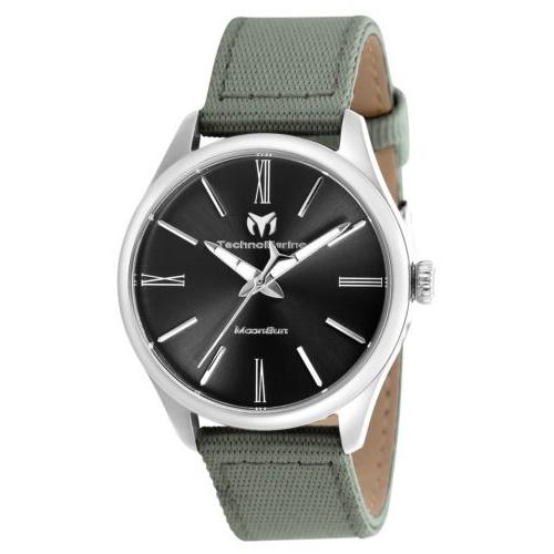 【気質アップ】 腕時計 テクノマリーン レディース Technomarine Women's TM-117012 MoonSun Quartz BlackDial Watch, 渡名喜村 0db83320