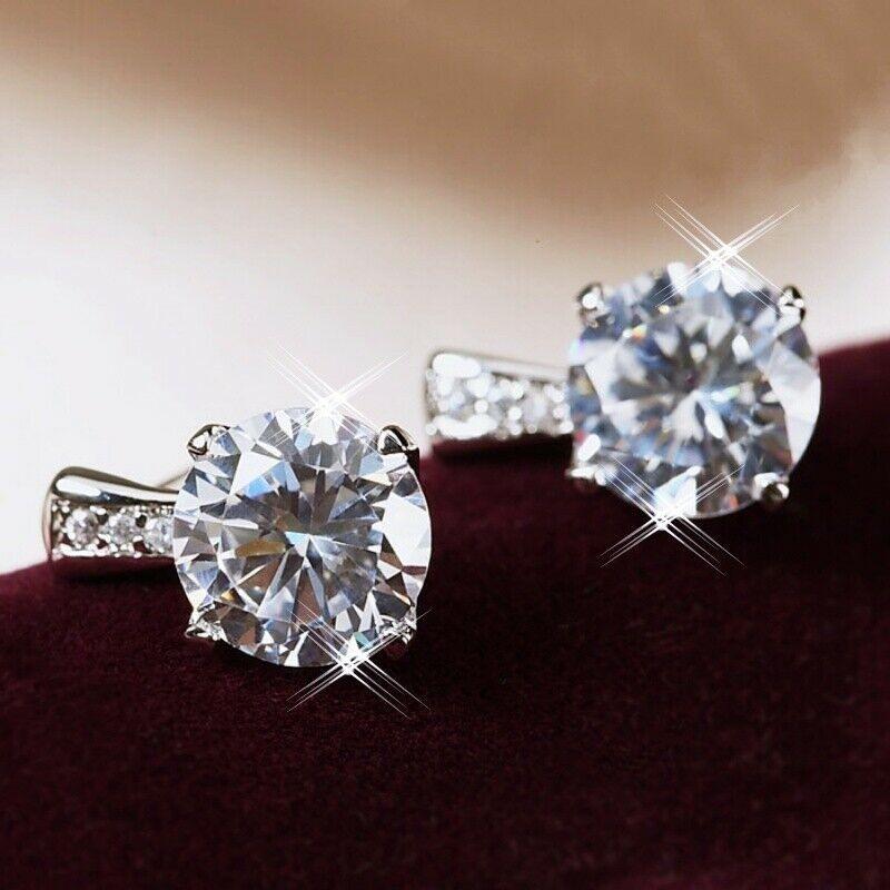 クーポンで10％OFF ピアス レディース スワロフスキー ラウンドクリア 2.0ct 18Kホワイトゴールドフィルド スタッド 小粒 シンプル プレゼント ギフト |  | 01