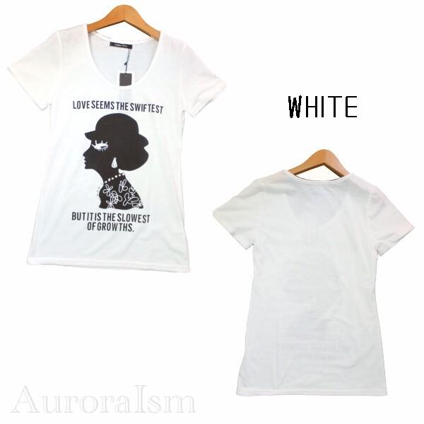 Ｔシャツ ガールプリント Ｔシャツ キラビジューTシャツ｜auroraism｜06