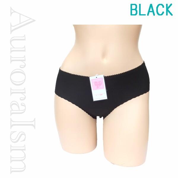 ショーツ うつらないショーツ なみなみインナー レディースショーツ 黒 ベージュ 5d17 1612 オーロライズム 通販 Yahoo ショッピング