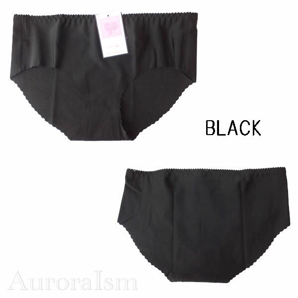 ショーツ うつらないショーツ なみなみインナー レディースショーツ 黒 ベージュ 5d17 1612 オーロライズム 通販 Yahoo ショッピング