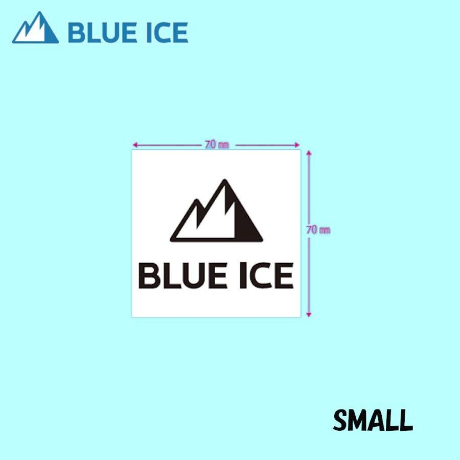BLUE ICE（ブルーアイス） 【ブルーアイス BLUEICE】ブルーアイス ステッカー S アウトドア 山 キャンプ Sticker ...
