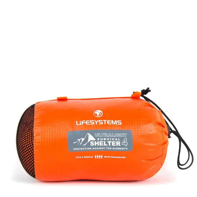 超PayPay祭クーポン！送料無料【ライフシステム LiFESYSTEMS】ウルトラライトサバイバルシェルター4 登山 アウトドア ビバーク ツェルト | LiFESYSTEMS | 01