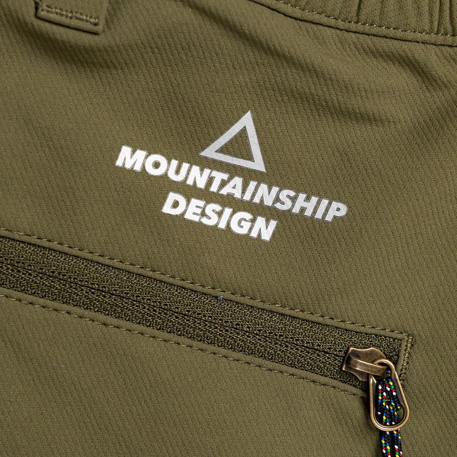 【マウンテンシップデザイン】M's ストレッチハイクウォームパンツ  トレッキングパンツ 登山 ハイキング 撥水_16