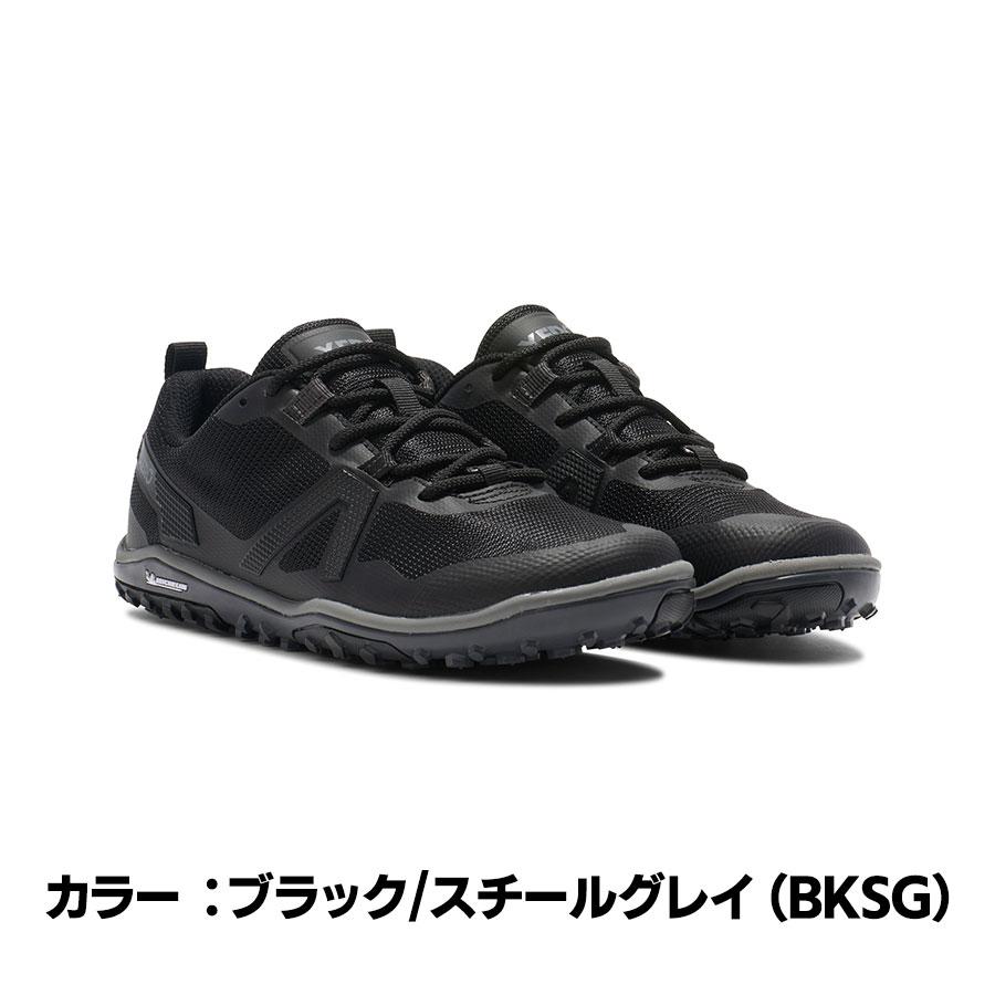 送料無料【ゼロシューズ XEROSHOES】W’s スクランブラーロウEV ブラックスチールグレイ ハイキング 散歩 トレイル アウトドア レディース_1