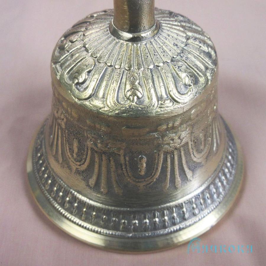 ガンター 金剛鈴 Lサイズ チベット密教法具 : オーロラYahoo!店 - 通販