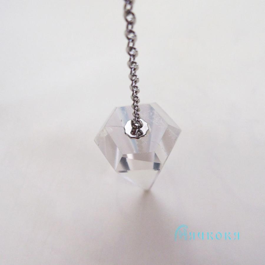 本水晶ペンジュラム（カット）11　フーチ　振り子　占い　リーディング　ペンデュラム |  | 02