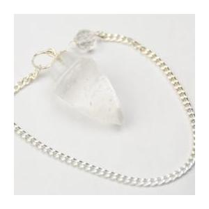 本水晶　ペンジュラム（ラディッシュ）　フーチ　振り子　占い　リーディング　ペンデュラム | 