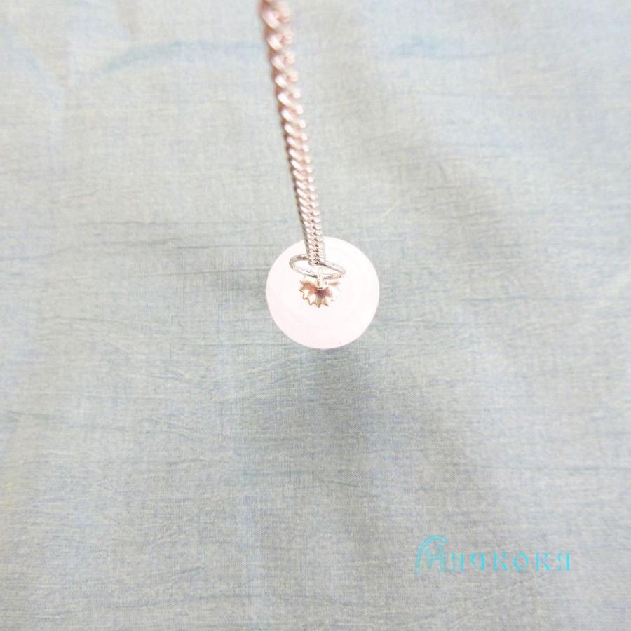 ローズクォーツペンジュラム（ラディッシュ）　フーチ　振り子　占い　リーディング　ペンデュラム |  | 03