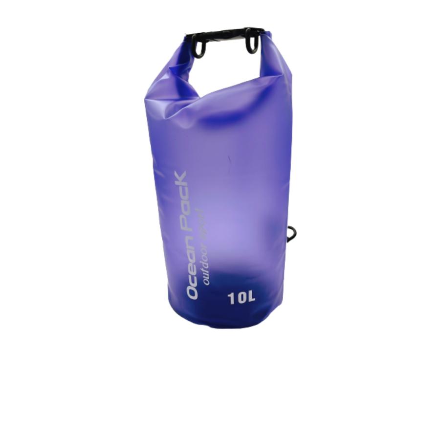 Ocean Pack 半透明 ドライバッグ 10Lタイプ グリーン 携帯電話 本 地図