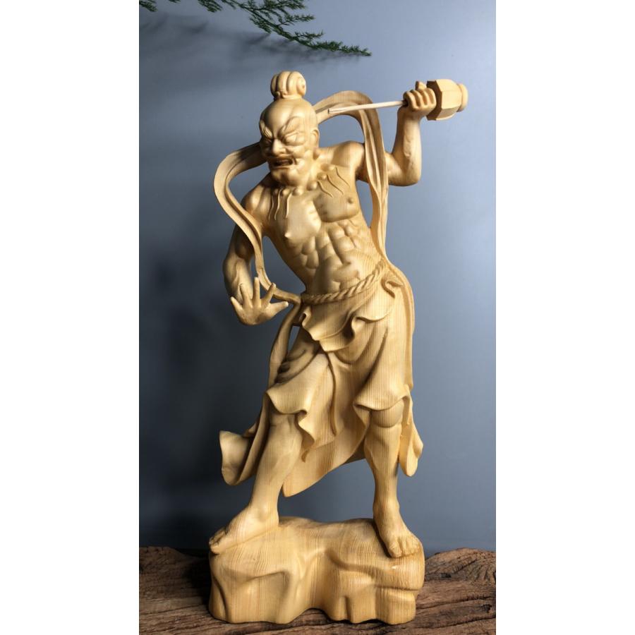 モデル着用 注目アイテム 金剛力士 最高級品 大型30cm 彫刻 一刀彫 総ケヤキ材 仏教工芸品 木彫仏像 仏師手仕上げ品 極上品 仁王像 金剛力士像一 Materialworldblog Com