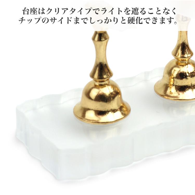 ネイルチップスタンド ゴールド 金 ネイルチップ インテリア レディース B13 ネイルチップスタンド クリア ゴールド シルバー マグネット 5本