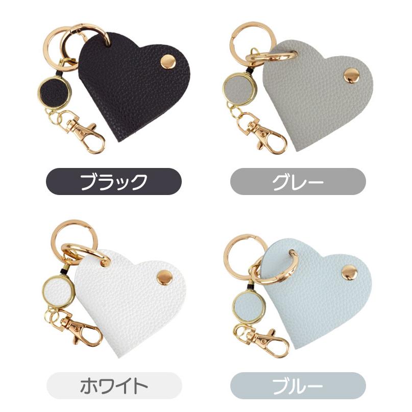 ChristianDior ベージュ系 キーケース ハートチャーム付き Hashibami（ハシバミ） キーケース 鍵 ハート マンテル キーケース