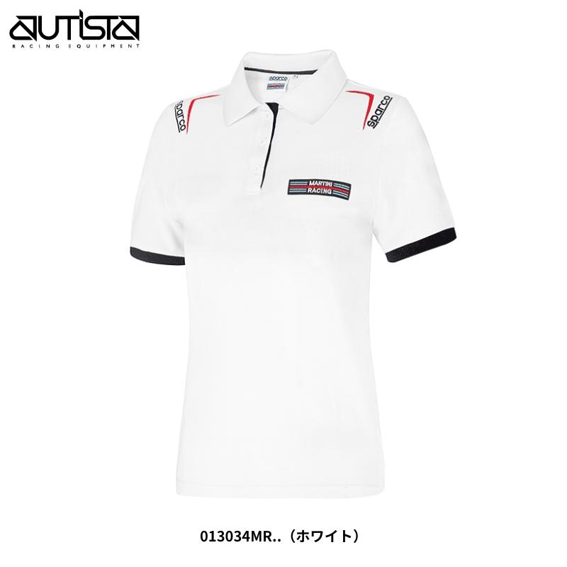 Sparco MARTINI RACING POLO REPLICA PATCHES LADY FIT スパルコ マルティニ レーシング ポロシャツ レプリカ レディース 2024年NEWモデルの画像