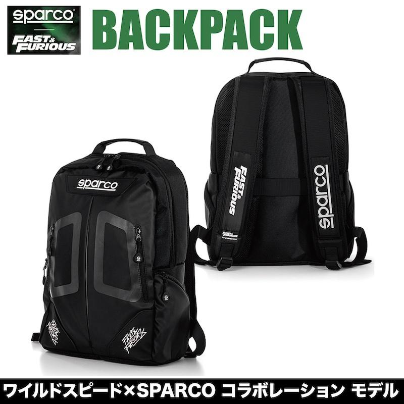 sparco スパルコ × ワイルドスピード BACKPACK 016440SP01FF バック