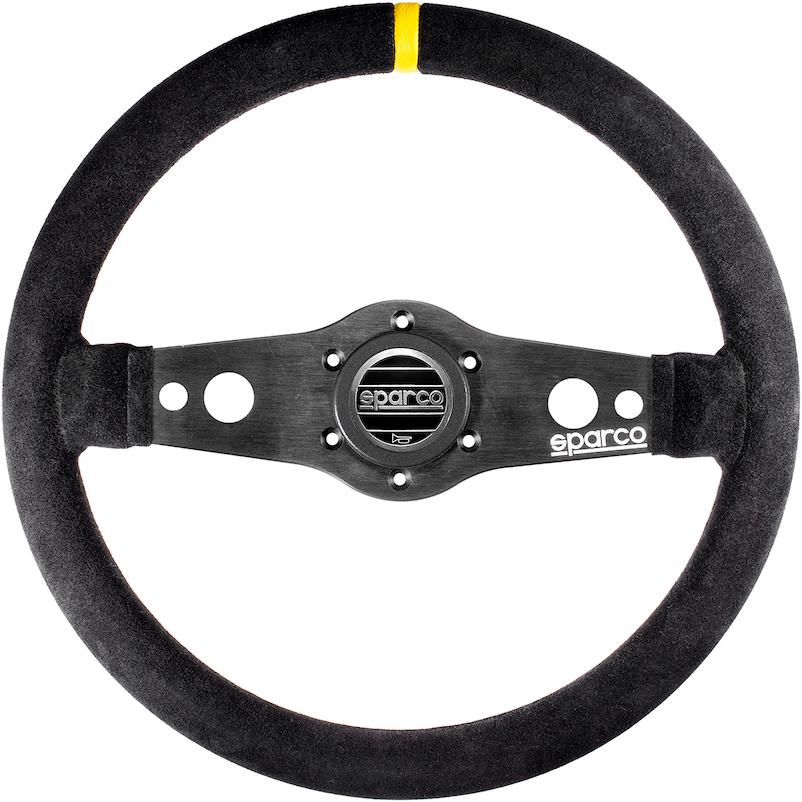 sparco スパルコ ステアリングホイール R215 FLAT スゥエード 2022年