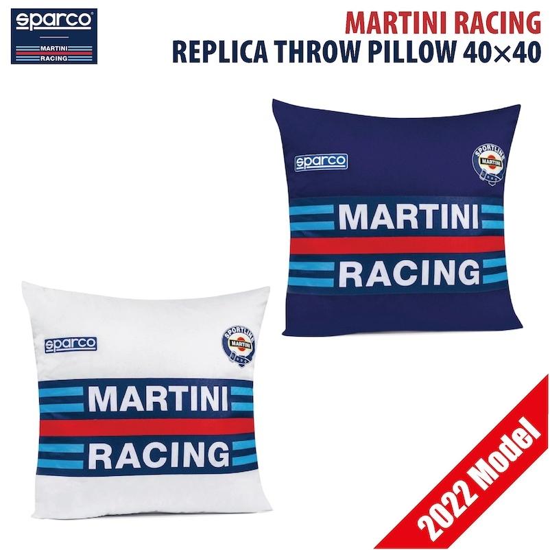 マルティニレーシング クッション 2022年モデル スパルコ SPARCO MARTINI RACING REPLICA THROW