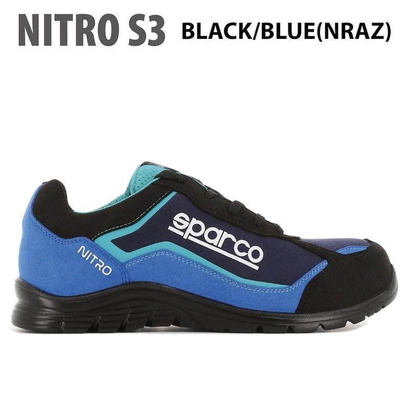 スパルコ TEAM WORK NITRO S3 メカニックシューズ 安全靴 チームワーク