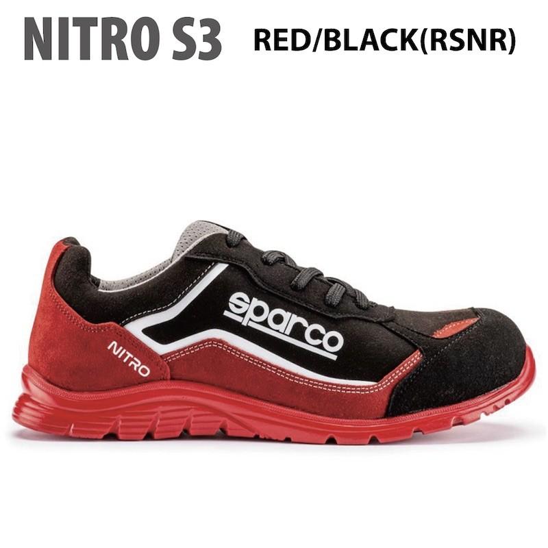 スパルコ TEAM WORK NITRO S3 メカニックシューズ 安全靴 チームワーク  