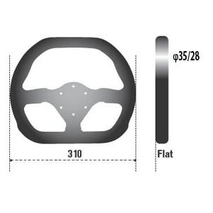 sparco スパルコ ステアリングホイール P310 : SPARCO専門店