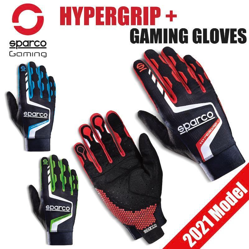 Black/Red 11 Sparco 002094聽nrrs11聽HyperGrip Gloves 