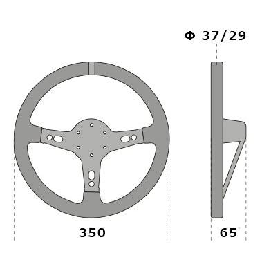 スパルコ ステアリングホイール TARGA 350｜autista-s｜02