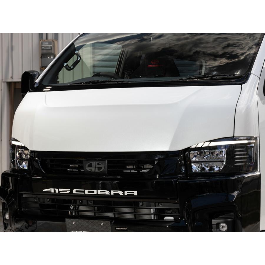 415コブラ 【ワイド】 SPORTY LINE バッドフェイスボンネット