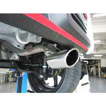 5ZIGEN マフラーカッター 106x70 オーバル アルトターボRS HA36S H27.3