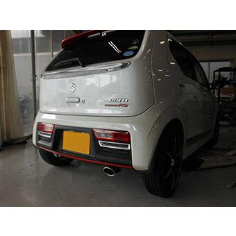 5ZIGEN マフラーカッター 106x70 オーバル アルトターボRS HA36S H27.3