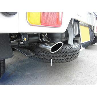 5ZIGEN マフラーカッター 106x70 オーバル キャリイトラック DA16T H25