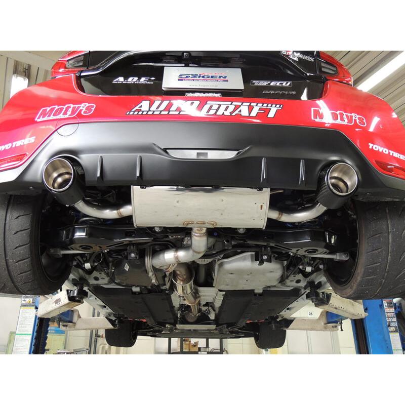 5ZIGEN マフラー アシク GRヤリス 4BA-GXPA16 R2.9〜 G16E-GTS RZ/RC