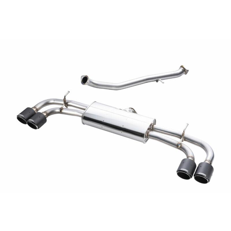 5ZIGEN マフラー アシク レクサス RX500h 5AA-TALH17 R5.7〜 T24A-FTS 4WD Fスポーツ TRDリヤディフューザー装着車