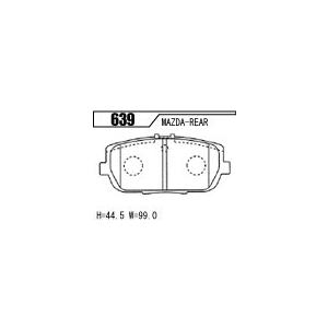 アクレ　フォーミュラ700C ロードスター ACRE アクレ ブレーキパッド フォーミュラ700C 前後セット
