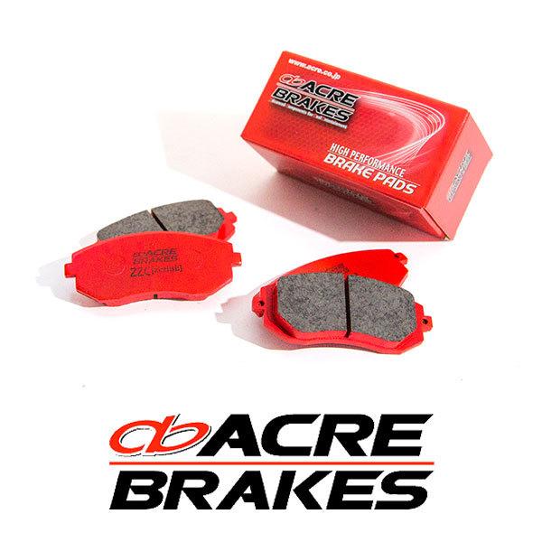 ACRE - アクレ うち切りパッド ZZC 前後仕かける WRX STI VAB H27.10〜 4WD S207 2.0L Brembo 向こう正面:6pot 後押し:4pot