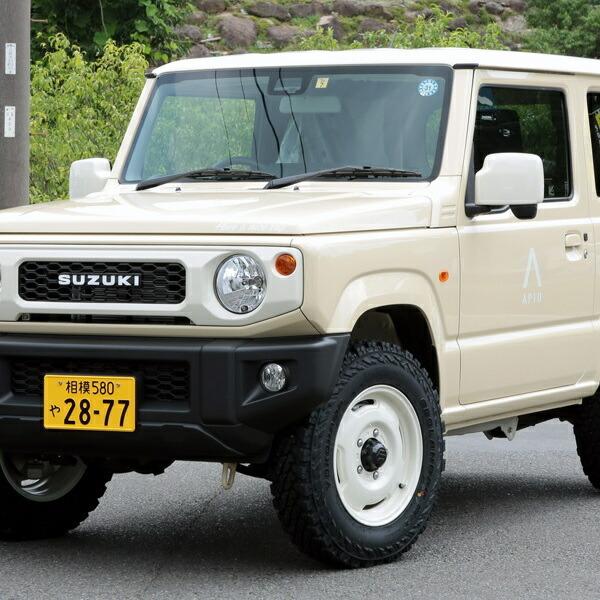 【専用】APIO WILDBOAR SR BFグッドリッチ 5本 APIO アピオ アルミホイール WILDBOAR SR 16インチ 5.5J 5H